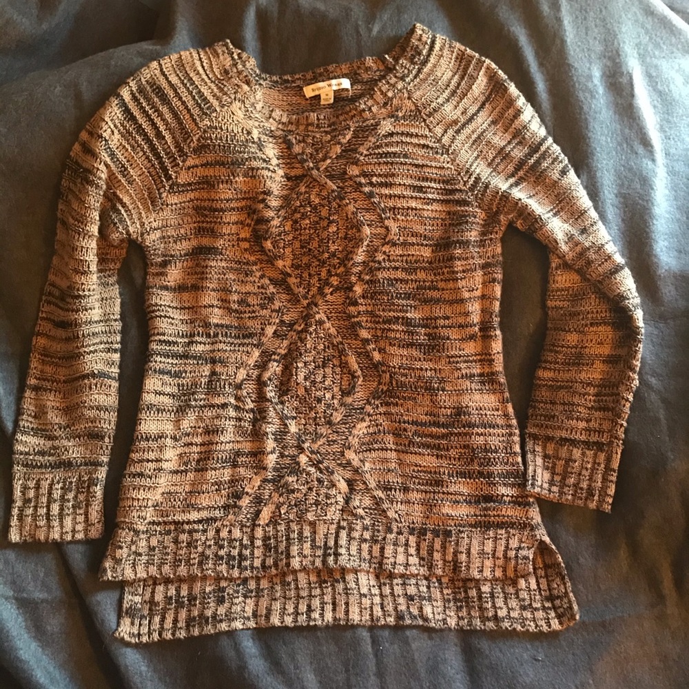 Brown sweater